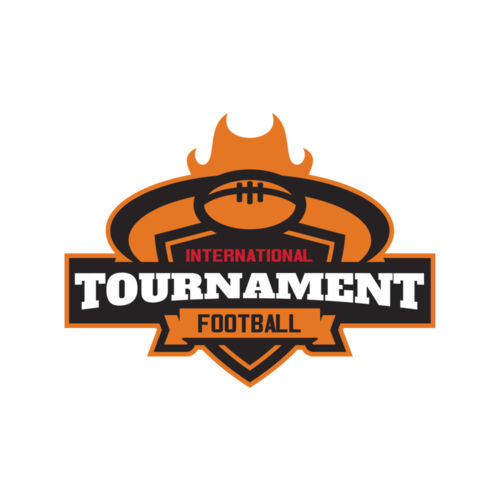 Tournament International Football logo template Thumbnail