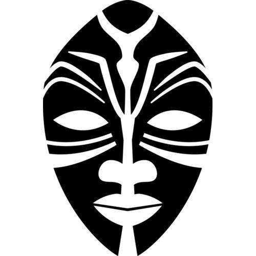 Maori Tribal Mask Thumbnail