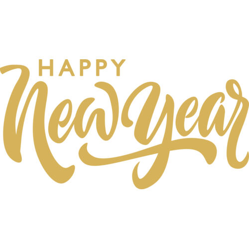 Happy New Year Gold Thumbnail