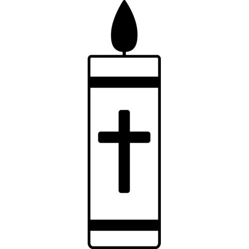 Candle and Cross Thumbnail