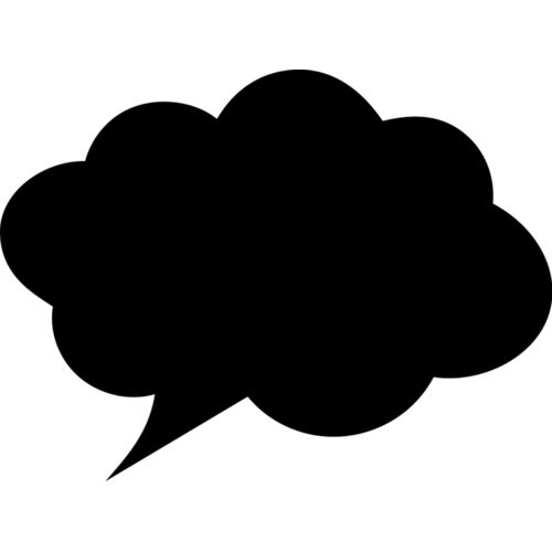 Cloud speech bubble Thumbnail
