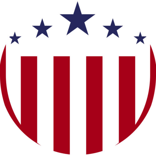 Round Patriotic Shield Thumbnail
