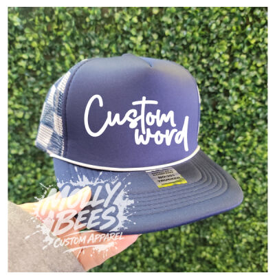 Custom Embroidered Trucker Hat Thumbnail