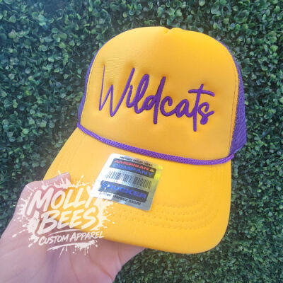 Embroidered Trucker Hat Wildcats Thumbnail