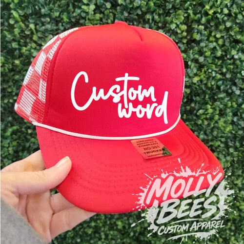 Custom Embroidered Trucker Hat Thumbnail