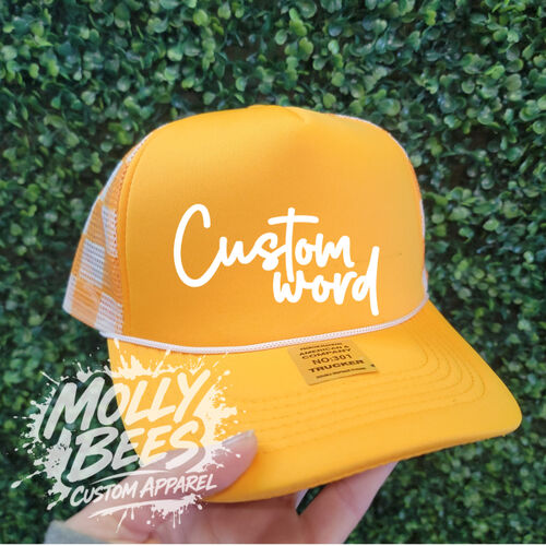Custom Embroidered Trucker Hat Thumbnail