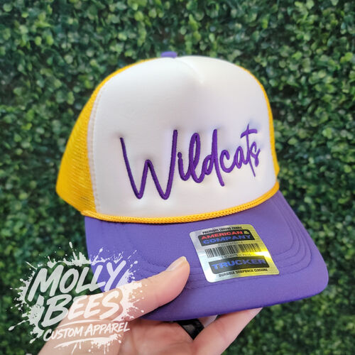 Embroidered Trucker Hat Wildcats Thumbnail