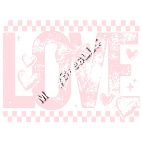 love pink checkers Thumbnail