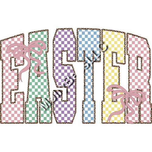 easter pastel checkered Thumbnail